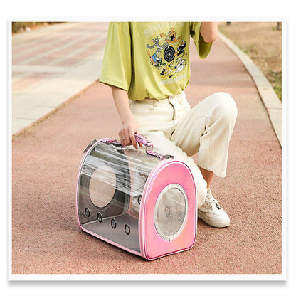 Transparent Pet Carrier Backpack for Cats & Small Dogs