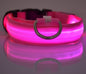 LED Dog & Cat Collar for Night Walks | Rechargeable Pet Collar