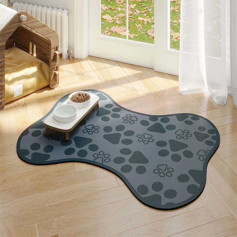Waterproof Pet Feeding Mat for Dogs & Cats | Non-Slip Food Bowl Mat