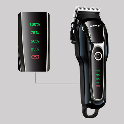 Professional Pet Hair Clipper LCD Display | Dog & Cat Grooming Trimmer