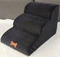 Dog Stairs for Small Dogs and Cats – 3 Step Washable Pet Stairs