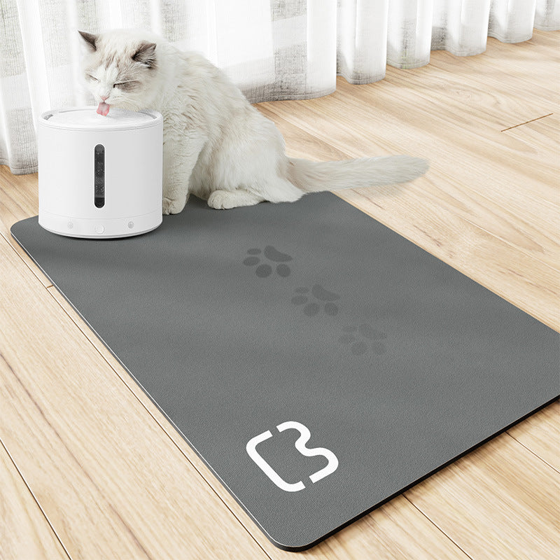 Waterproof Pet Feeding Mat for Dogs & Cats | Non-Slip Food Bowl Mat