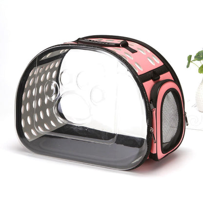Breathable Pet Backpack Carrier for Cats & Small Dogs