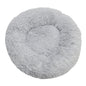 Machine-washable Plush Round Dog Bed