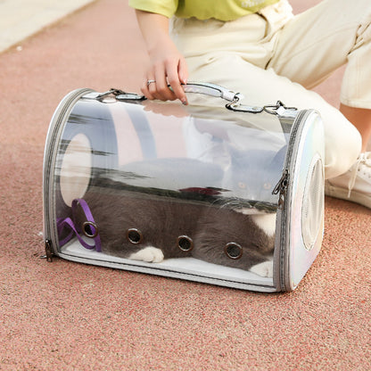 Transparent Pet Carrier Backpack for Cats & Small Dogs