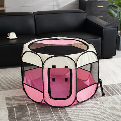 Foldable Pet Playpen for Dogs and Cats Indoor Outdoor Waterproof