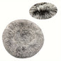 Machine-washable Plush Round Dog Bed