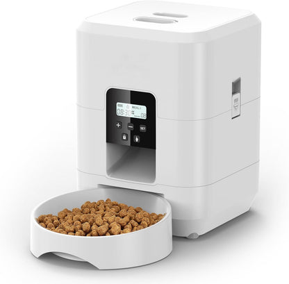 Smart Automatic Pet Feeder – WiFi Cat & Dog Food Dispense