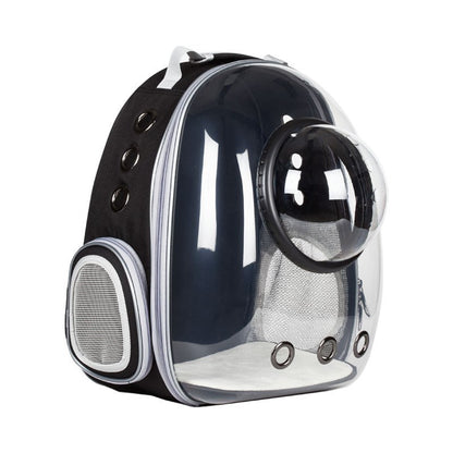 Cat Backpack Carrier with Skylight Window – Breathable Travel Bag for Cats & Small Dogs