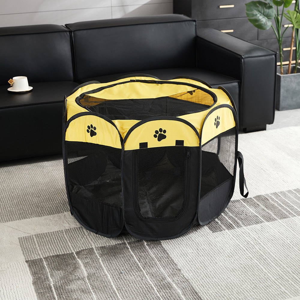 Foldable Pet Playpen for Dogs and Cats Indoor Outdoor Waterproof