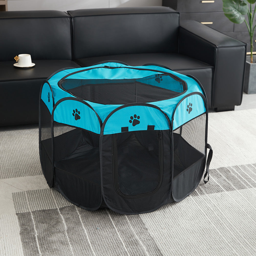 Foldable Pet Playpen for Dogs and Cats Indoor Outdoor Waterproof