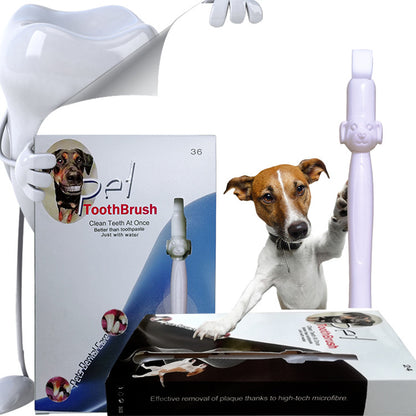 Pet Dental Cleaning Wipes Tool for Dogs & Cats | Portable Oral Care Kit