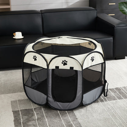 Foldable Pet Playpen for Dogs and Cats Indoor Outdoor Waterproof