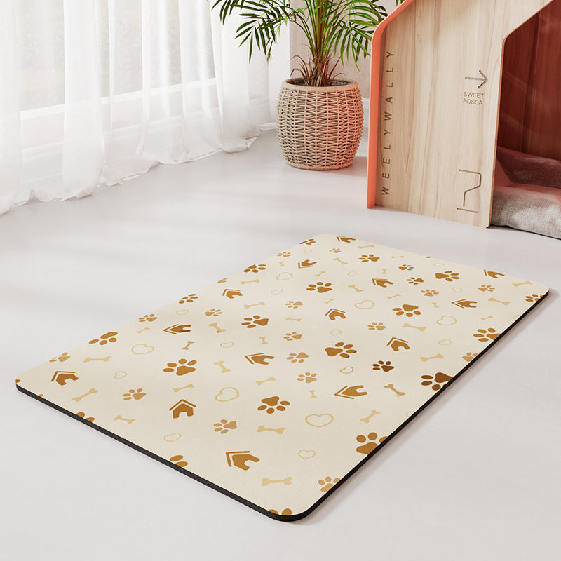 Waterproof Pet Feeding Mat for Dogs & Cats | Non-Slip Food Bowl Mat