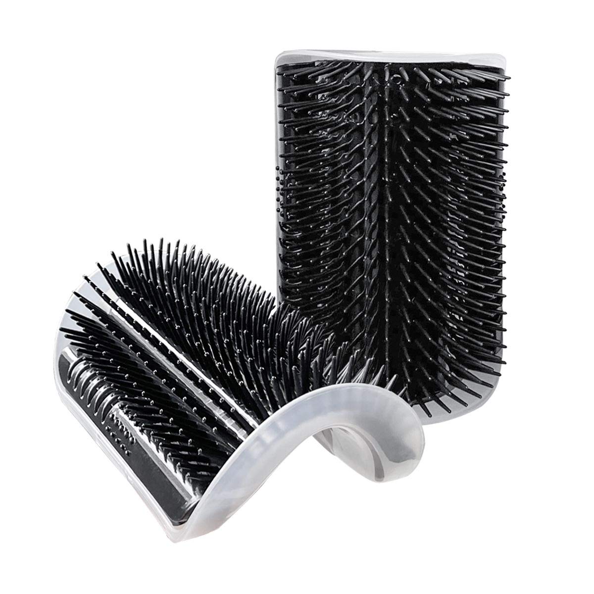 Cat Self Grooming Arch Brush – Wall Mounted Pet Groomer for Shedding Control