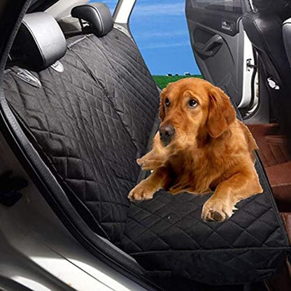 Waterproof Dog Car Seat Cover | Anti-Scratch Pet Travel Mat for Back Seat