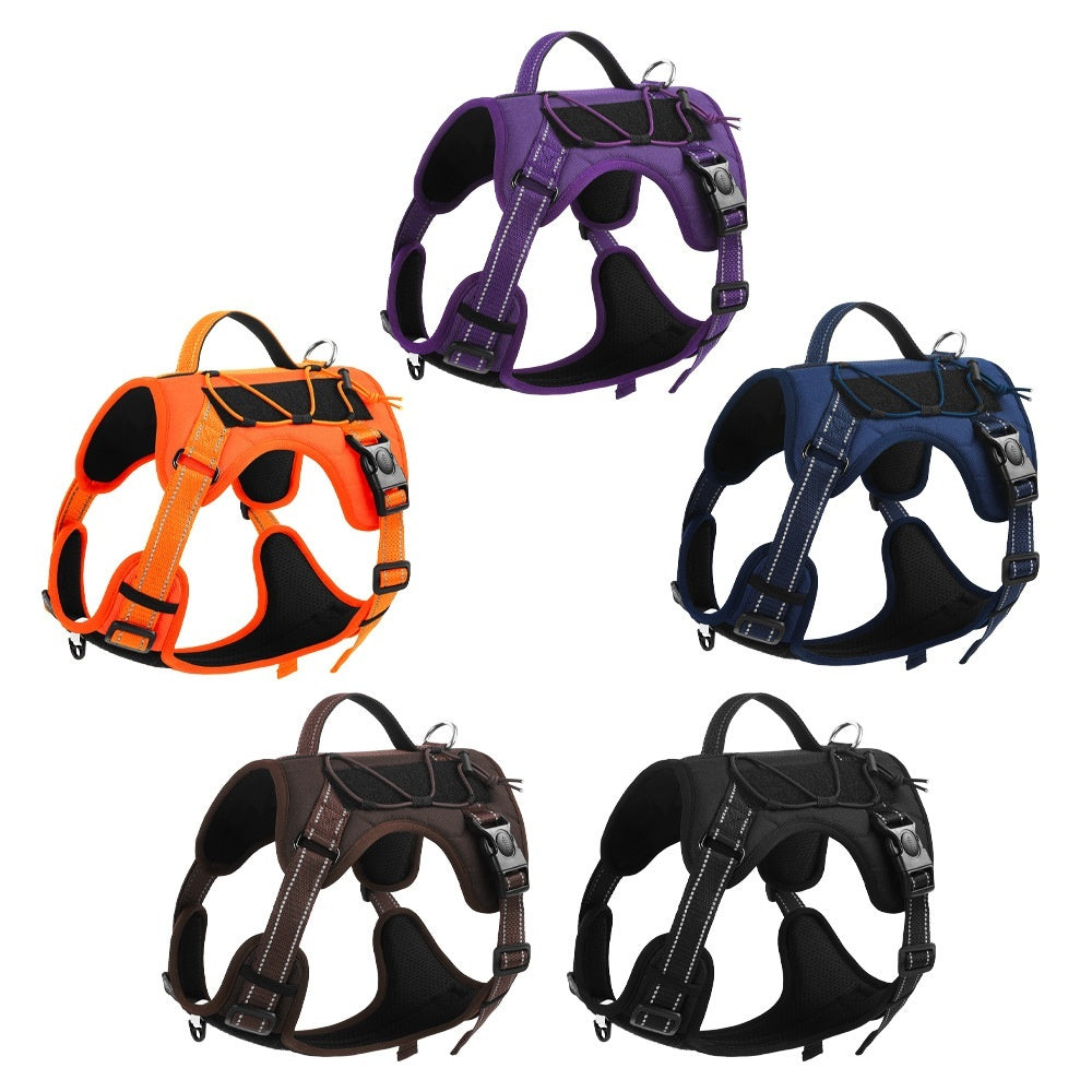 No-Pull Adjustable Dog Harness for Small to Large Dogs – Walking & Training Harness