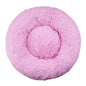 Machine-washable Plush Round Dog Bed