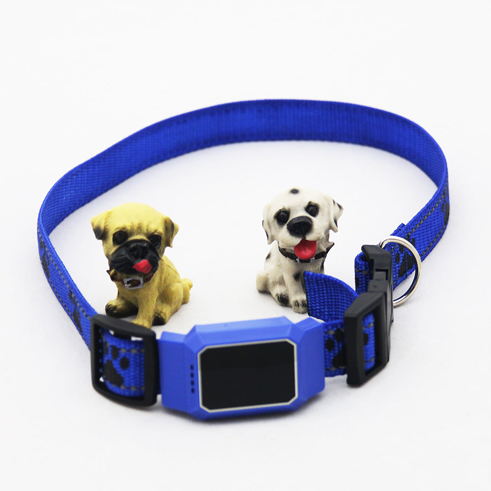 GPS pet collar locator for real-time tracking of dogs and cats
