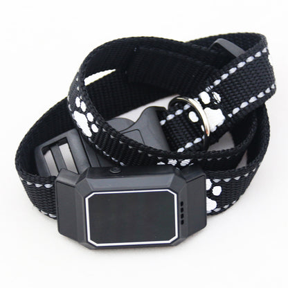 GPS pet collar tracker for keeping track of dogs and cats
