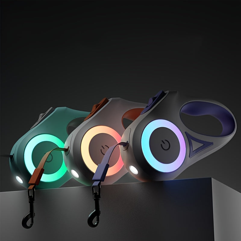 Tangle-reducing retractable pet lead with swivel clip