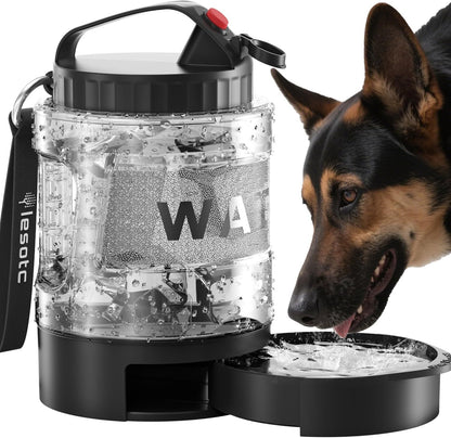 portable dog water bottle Canada for hiking travel outdoor dogs