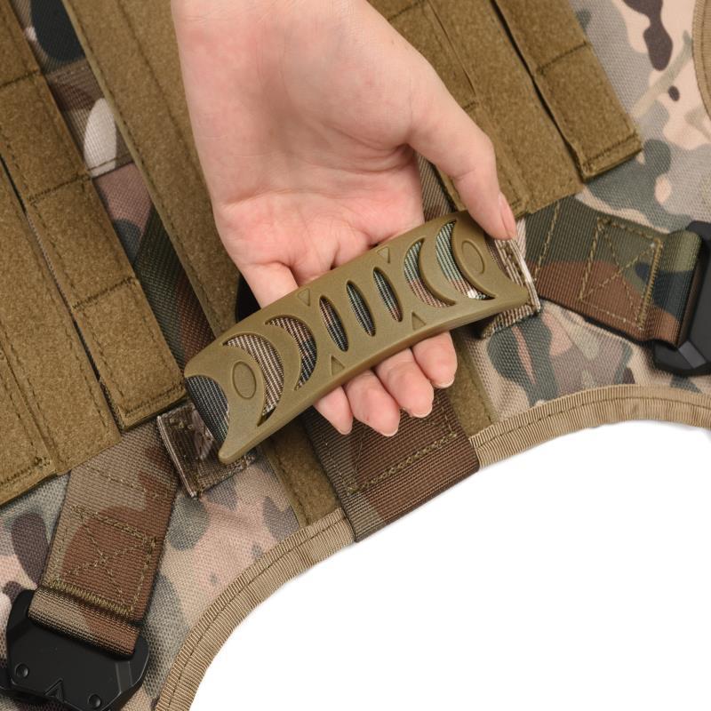 Tactical dog training belt clip for better leash control, obedience training, and secure walking with dogs